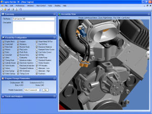 free virtual engine builder 3d